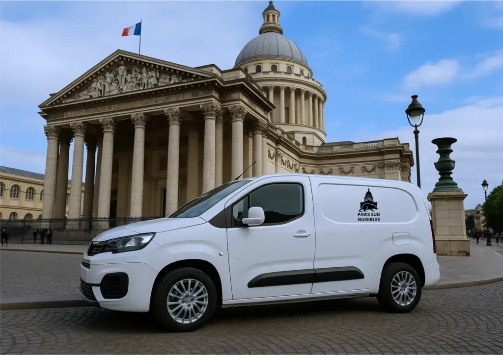 Véhicule Paris Sud Nuisibles Exterminateur de nuisibles